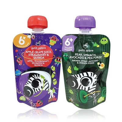 Barrier Delute China factory custom stand up pouch manufacturer plastic liquid packaging 30ml 50ml 100ml 5 liter spout bag