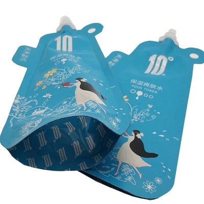 Custom Print Moisture Proof Stand Up Spout Pouch Bag For Skin Care Products Packaging
